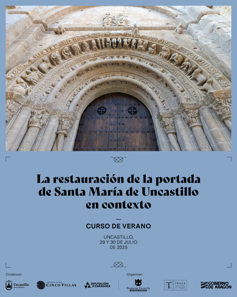 Curso de verano: La restauración de la portada de Santa María de Uncastillo en contexto